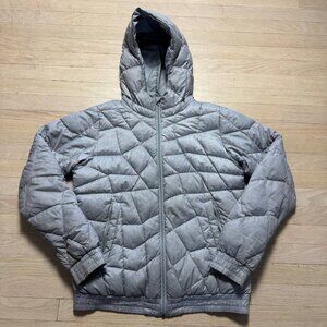 Patagonia Aliso Down Grey Jacket Coat size Large Womens